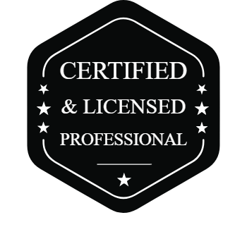certified and licensed professional